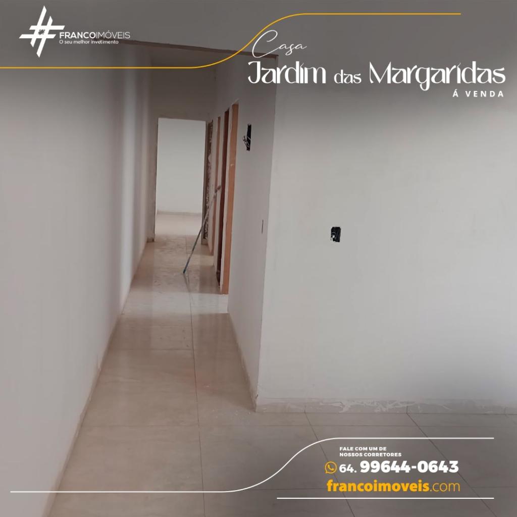 Casa no Jardim das Margaridas com 3 quartos
