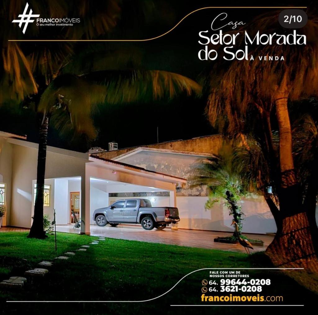 Comercial no Setor Morada do Sol com 4 quartos