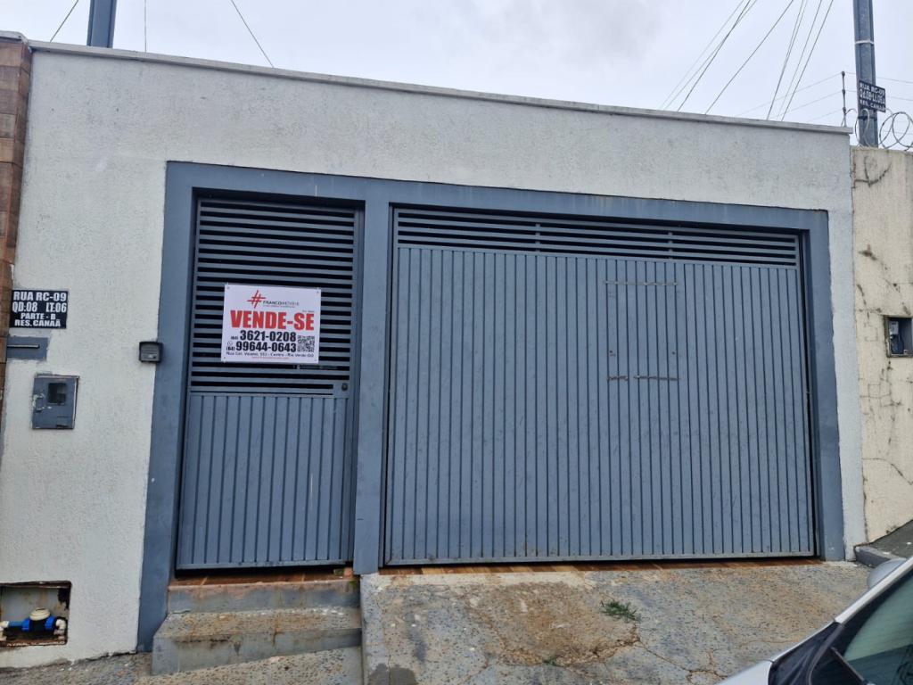 Casa no Residencial Canaã com 2 quartos